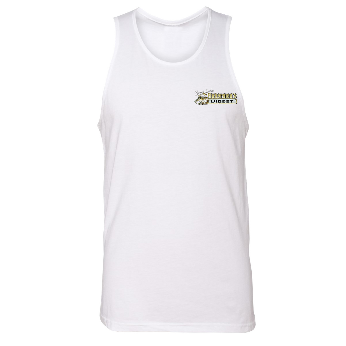 Mens Small White Style_Tank Top