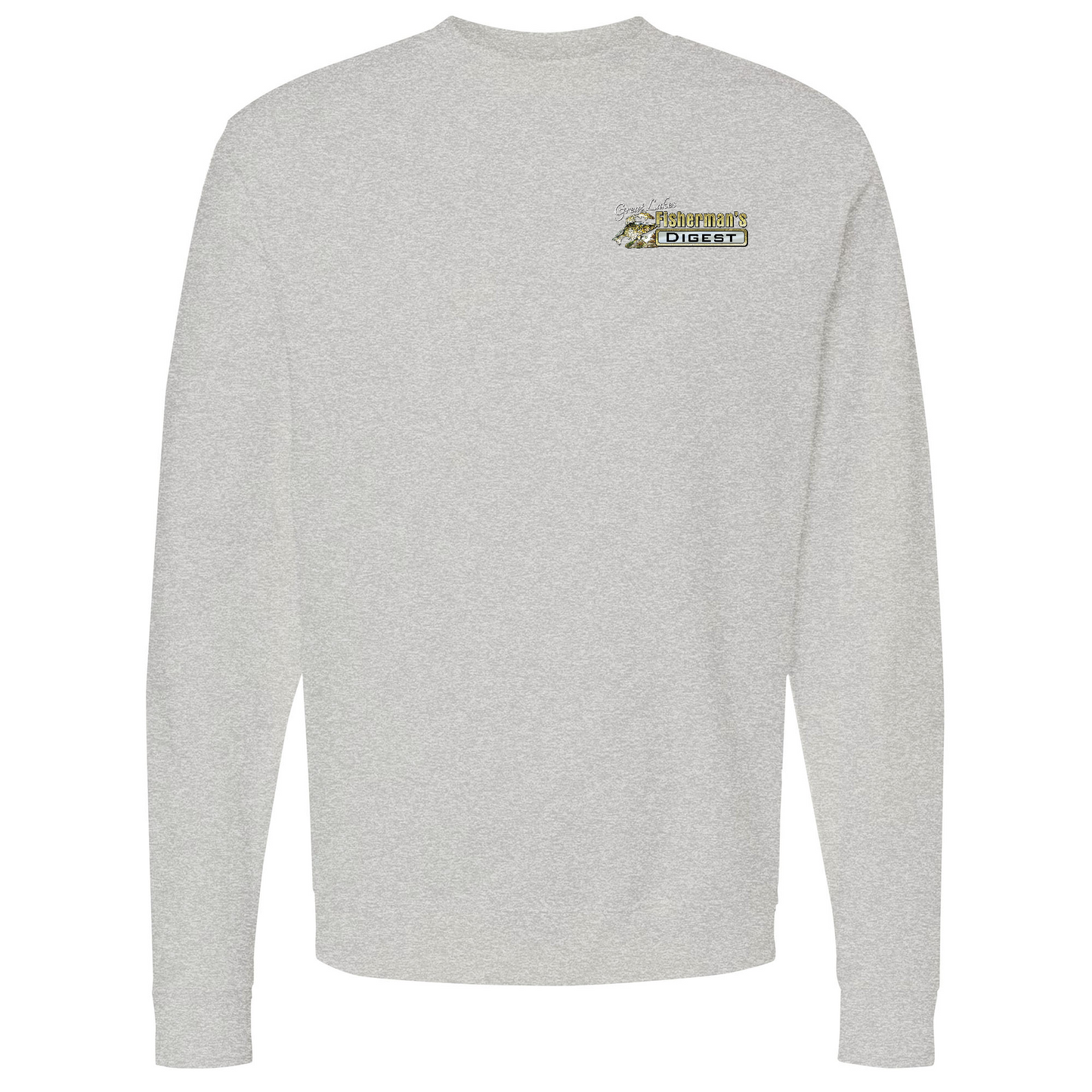 Mens Small Grey Heather Style_Sweatshirt