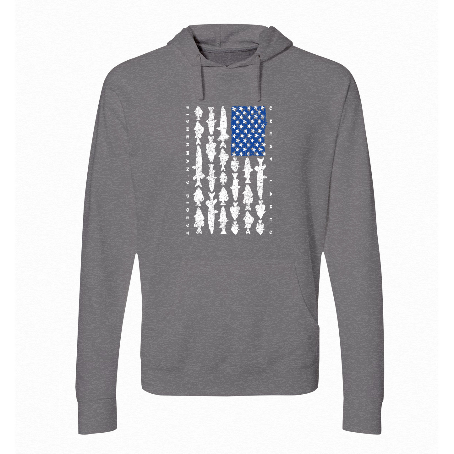 Mens Small Gunmetal Heather Style_Hoodie