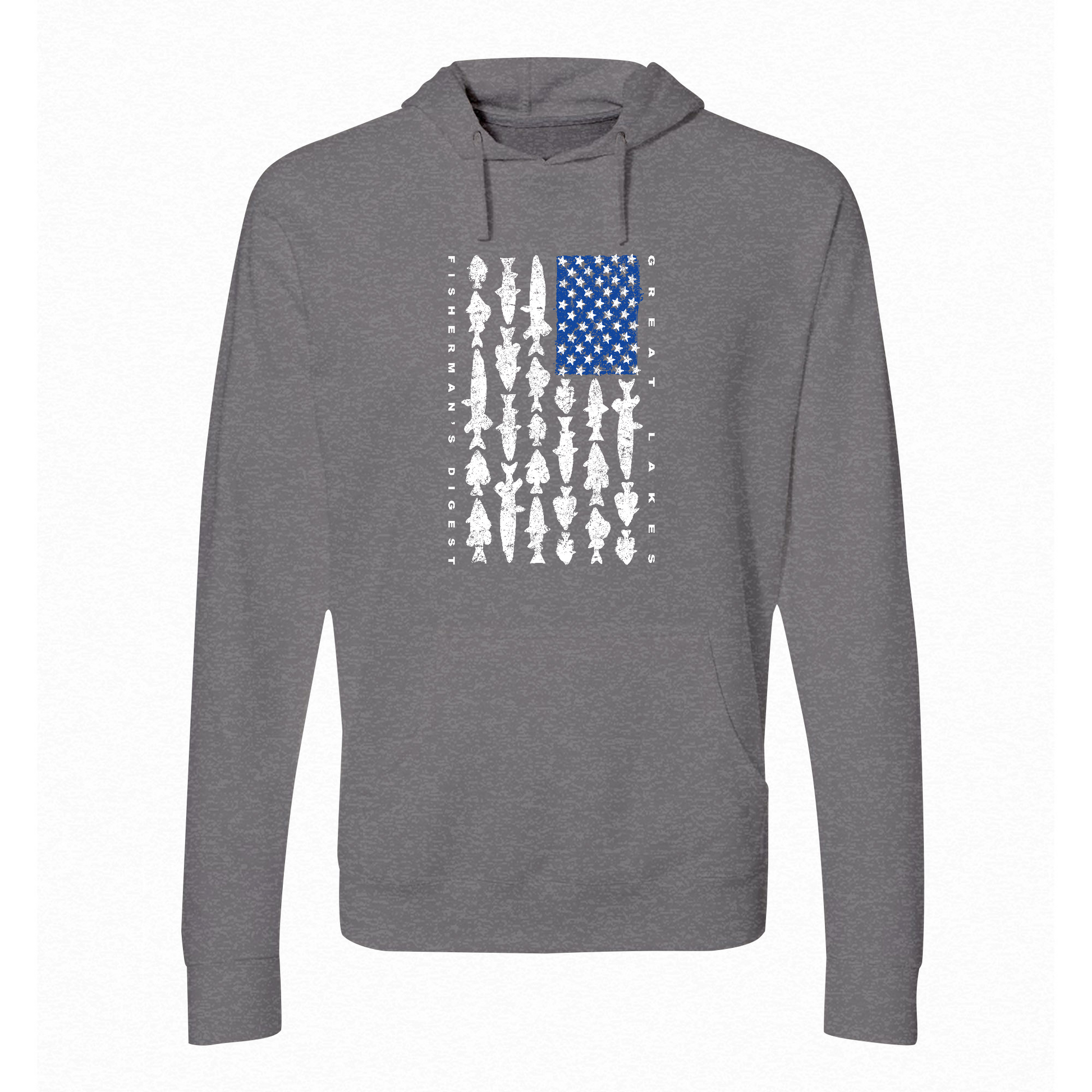 Mens Small Gunmetal Heather Style_Hoodie