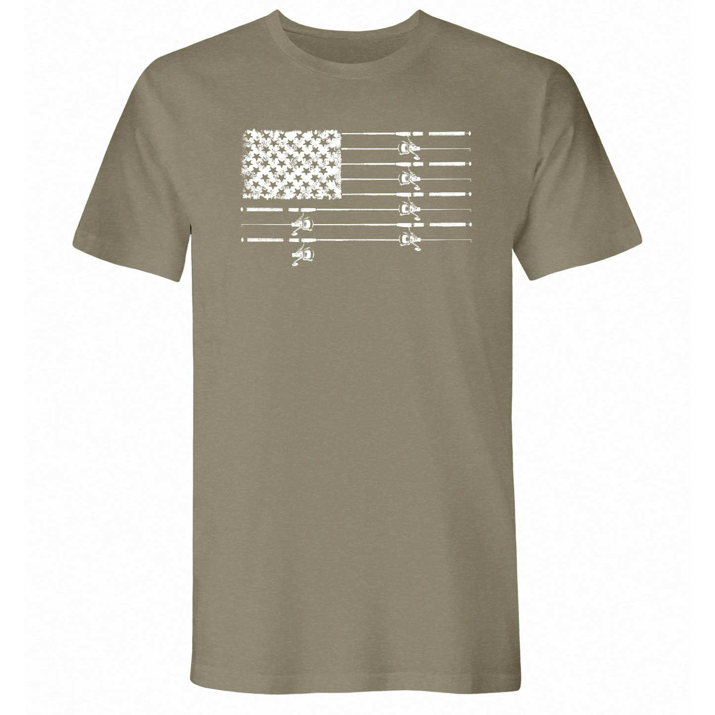 Mens Small Light Olive Style_T-Shirt