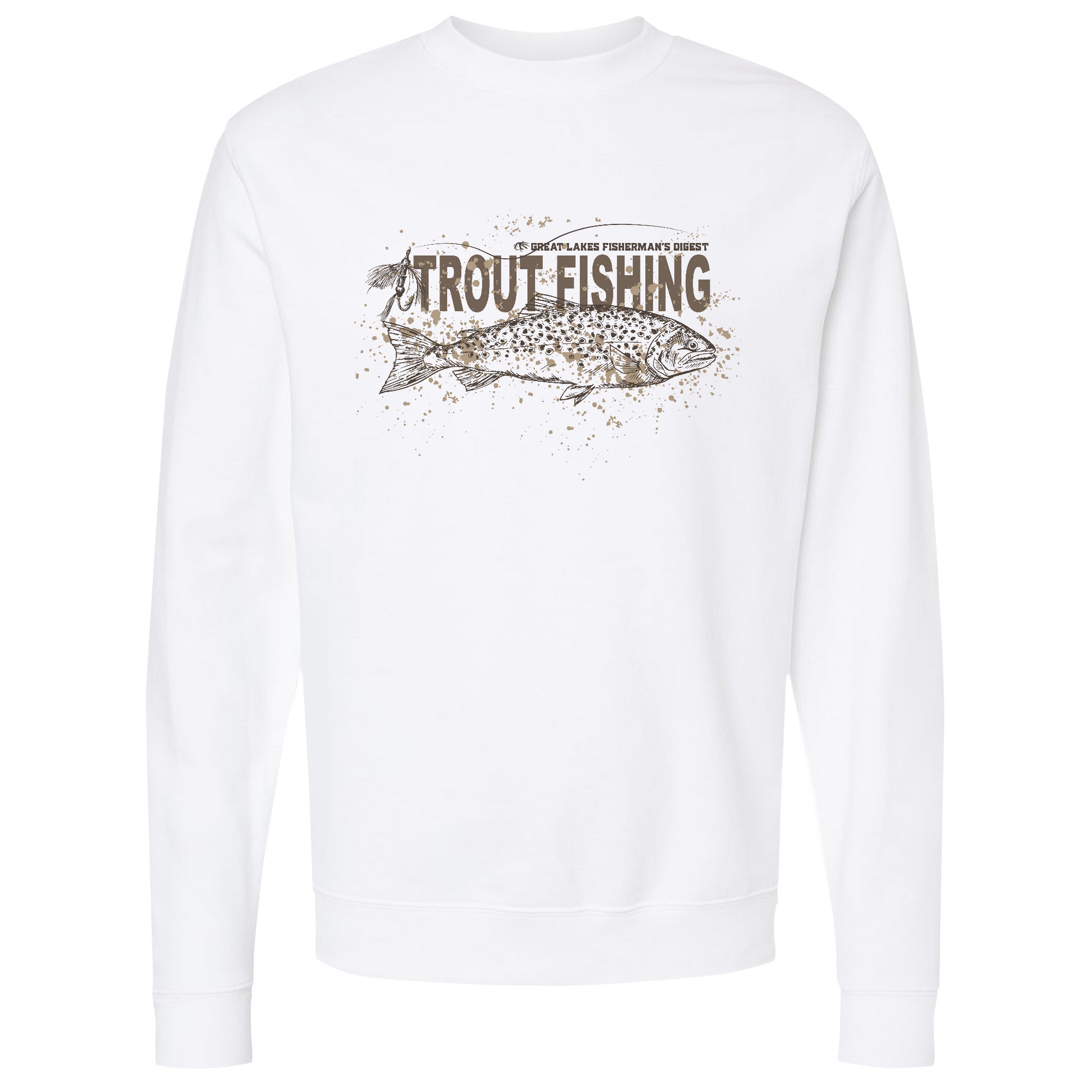 Mens Small White Style_Sweatshirt