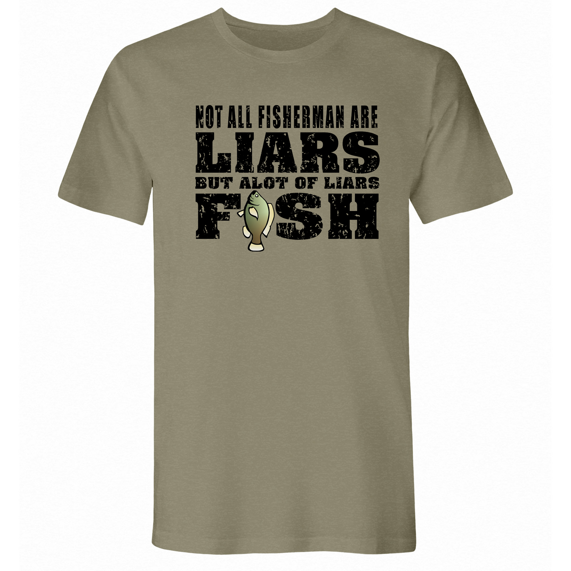 Mens Small Light Olive Style_T-Shirt