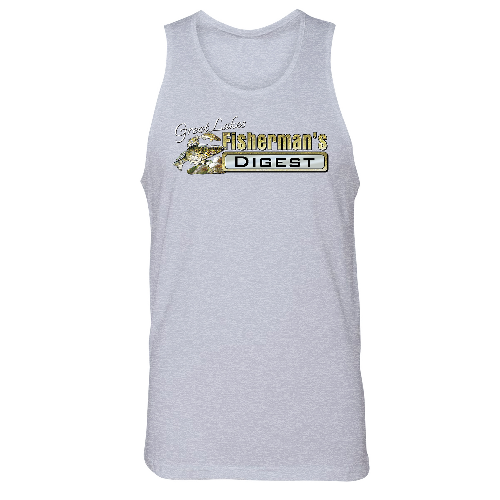 Mens Small Heather Gray Style_Tank Top