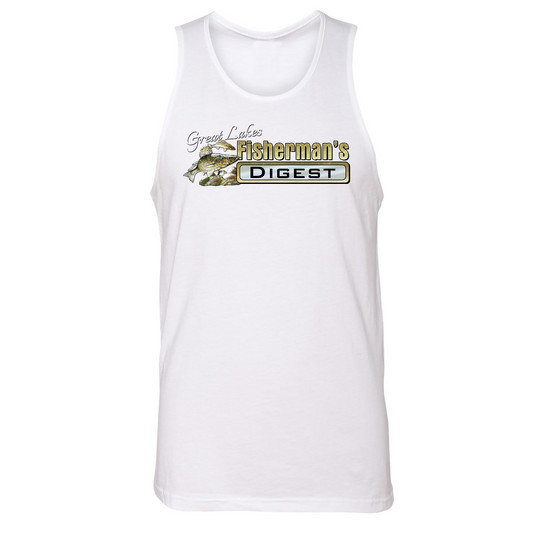 Mens Small White Style_Tank Top