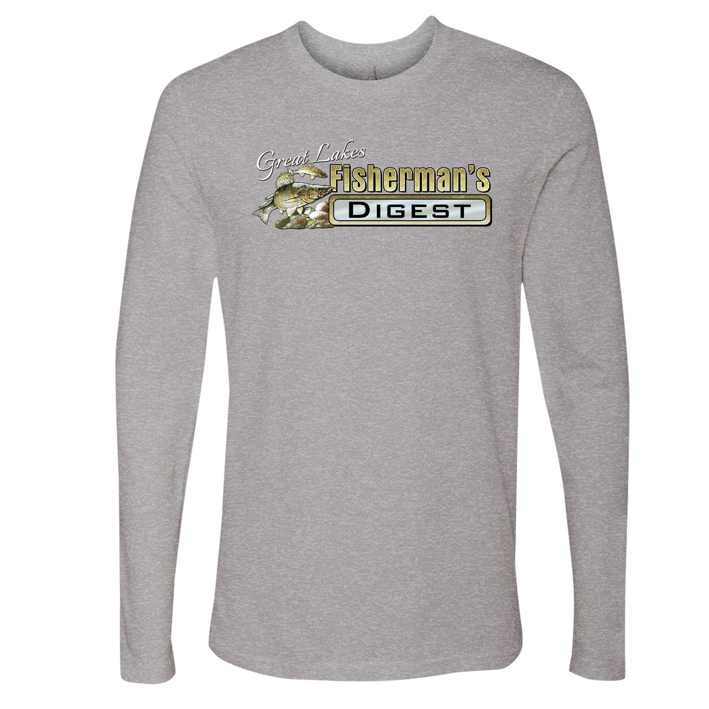 Mens Small Heather Gray Style_Long Sleeve