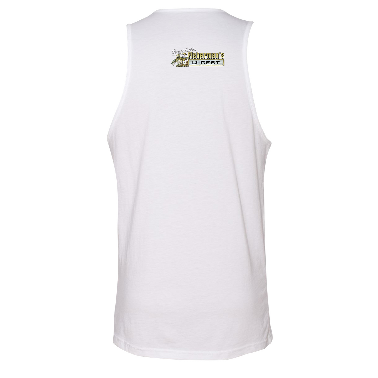 Mens Medium White Style_Tank Top