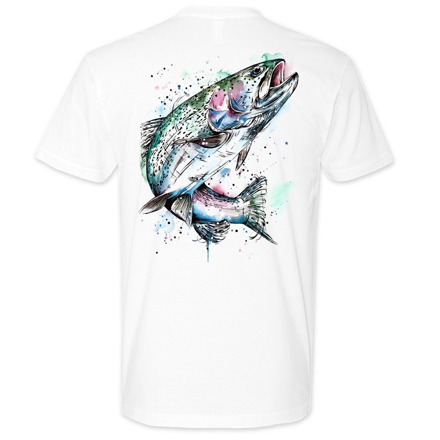 Mens Medium White Style_T-Shirt