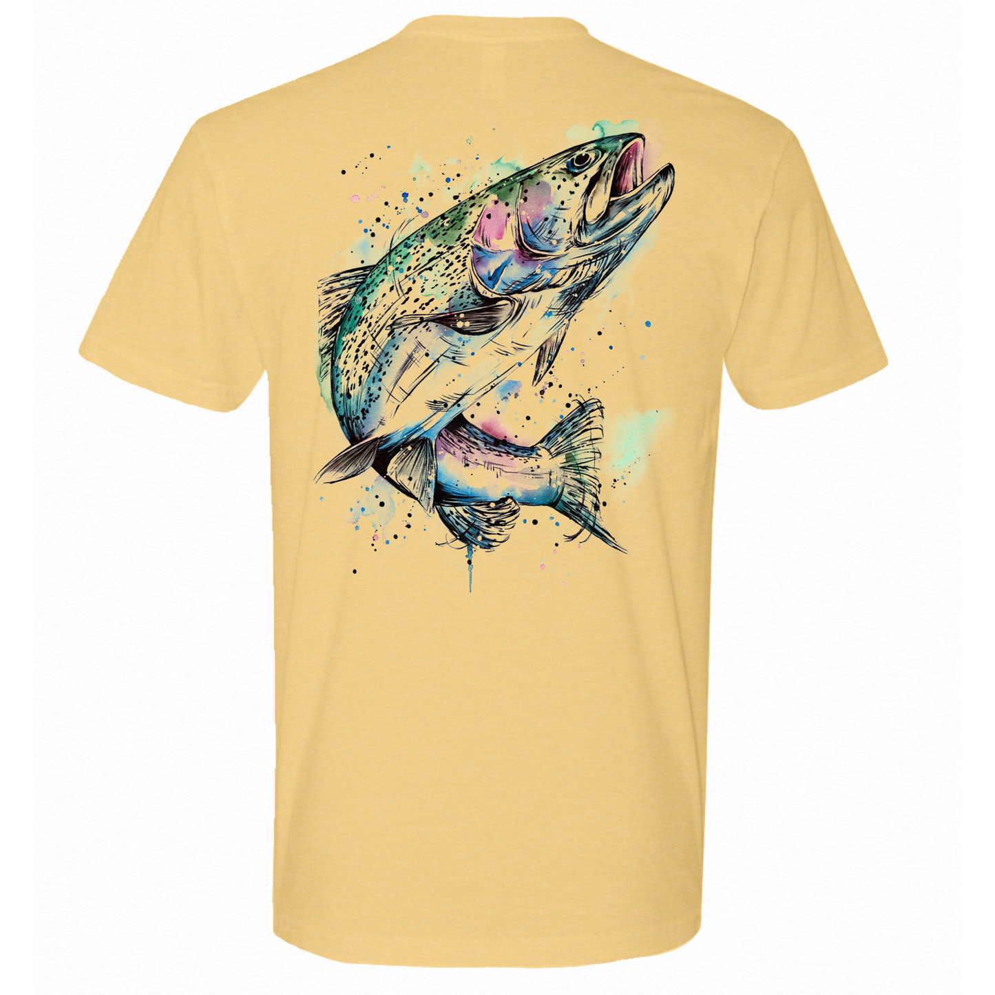 Mens Medium Banana Cream Style_T-Shirt